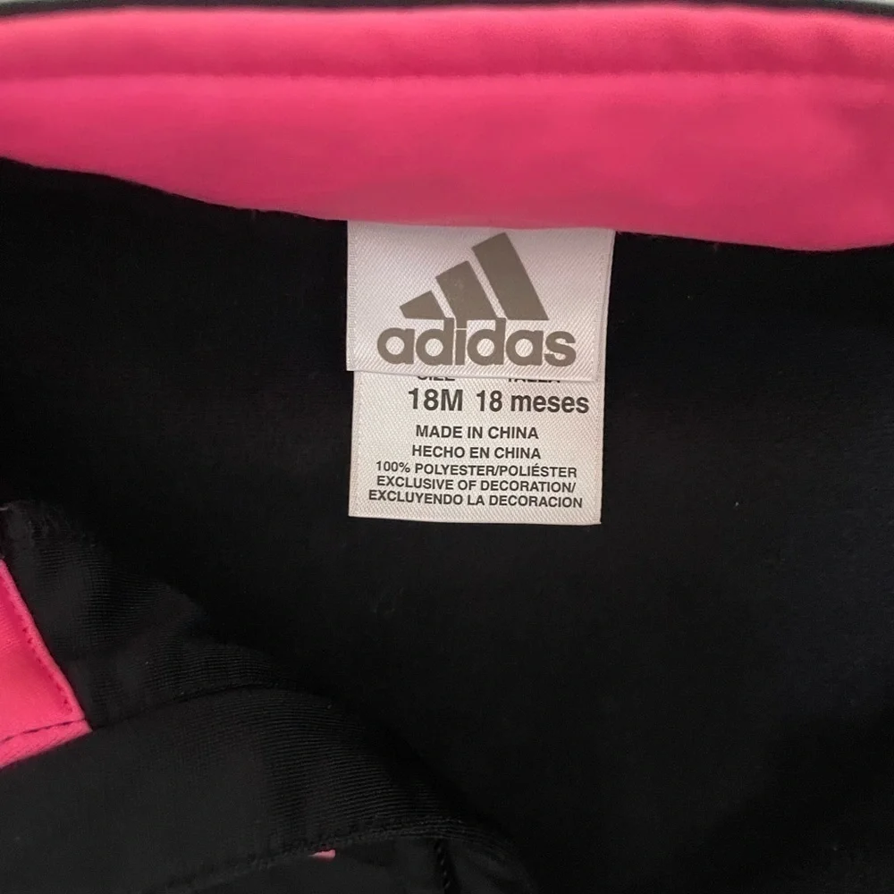 adidas pink black